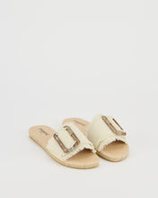 Lade das Bild in den Galerie-Viewer, Espadrij Pantolette 'BELFORT LIN" nature