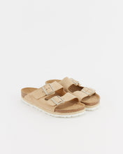 Lade das Bild in den Galerie-Viewer, Espadrij Pantolette 'AMI VELOUR' beige