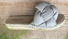 Lade das Bild in den Galerie-Viewer, Espadrij Pantolette 'ANTIBES' grau