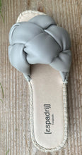 Lade das Bild in den Galerie-Viewer, Espadrij Pantolette 'ANTIBES' grau