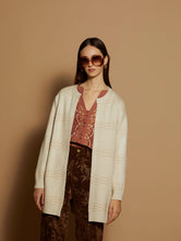 Lade das Bild in den Galerie-Viewer, Strickjacke "Charica" elfenbein