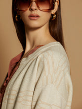 Lade das Bild in den Galerie-Viewer, Strickjacke "Charica" elfenbein