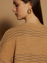 Lade das Bild in den Galerie-Viewer, Strickjacke "Charica" braun