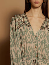 Lade das Bild in den Galerie-Viewer, Kleid "Calabaza" grün