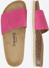 Lade das Bild in den Galerie-Viewer, Espadrij Pantolette 'COPINE VELOUR' pink
