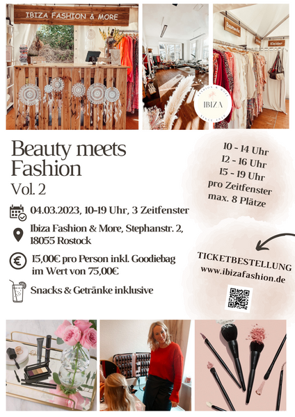 BEAUTY MEETS FASHION VOL 2. ZUSATZTERMIN