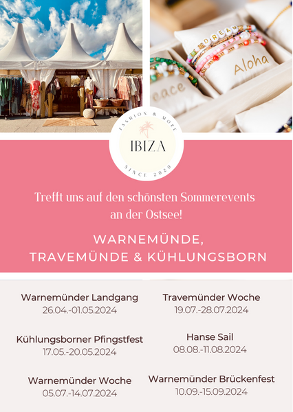 Die schönsten Sommerevents mit IBIZA FASHION